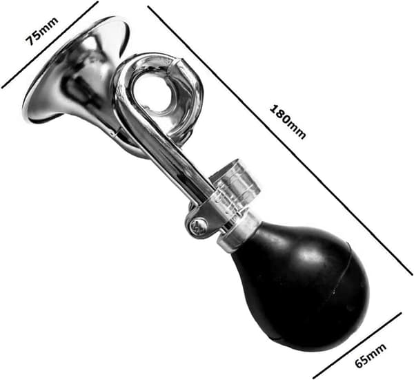 Cykelklokke, Retro Design Metal Squeeze Bugle Horn til Voksne