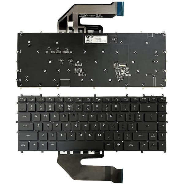 Tangentbord för Dell Alienware X15 R2 / R1 DXGHC