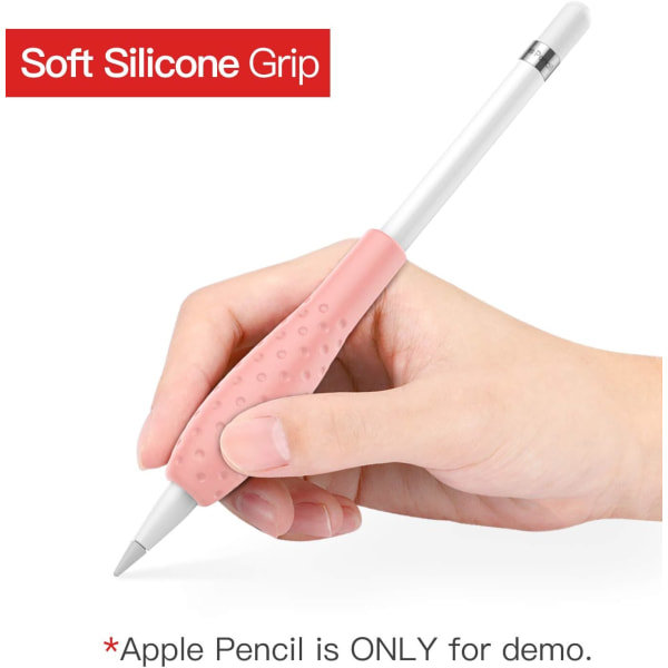 Case för Apple Pencil - [Anti-Roll Design, Ergonomic Tri