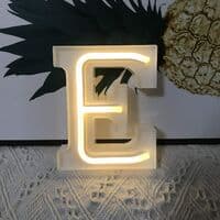 Neon-lysbokstaver nattlys, veggdekorasjon/dekorasjon