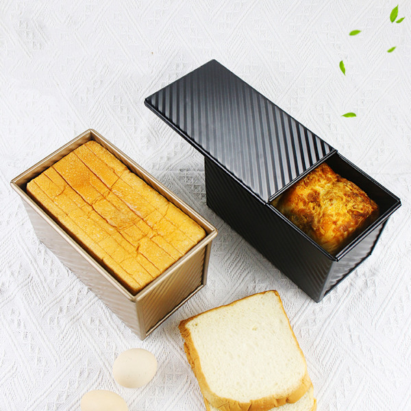 （Sort）450g Dej Toast Brød Bageform Kage Brød Bageform