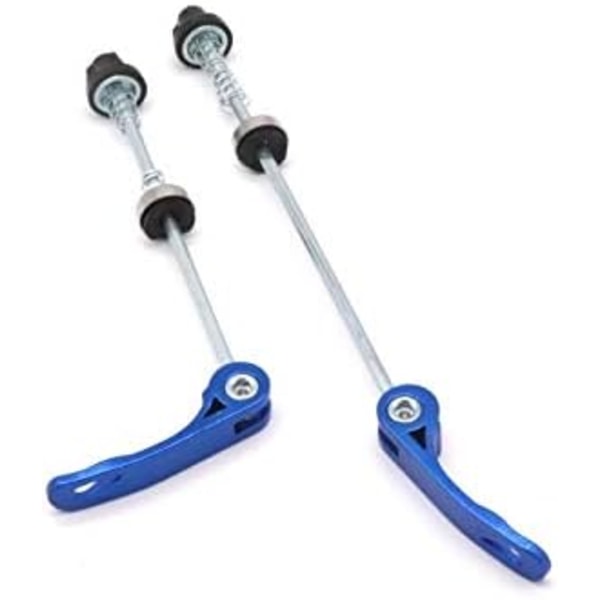 Snabbkopplingssats för cykel - Flerfärgad & Svart - För Fram & Bak (B
