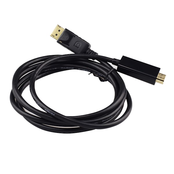 DP till HDMI överföringskabel displayport till HDMI guldpläterad hd c
