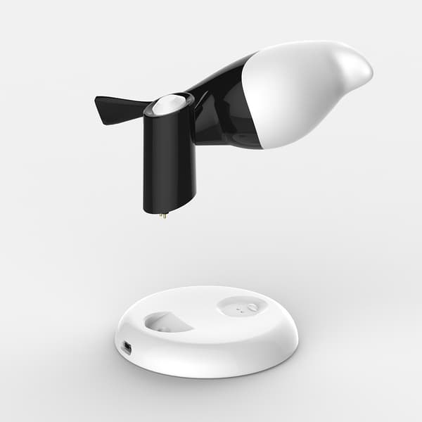 Smart LED oppladbart nattlys, mini silikonlampe, kreativ