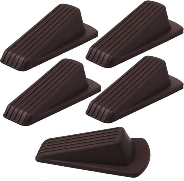 Premium Gummi Dørstopper Universal Dørstop Kile, Fleksibel DXGHC