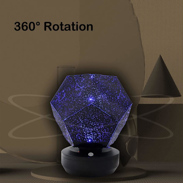 Galaxy Stjerne Natlys Projektor, LED Stjerner Original Hjem Pl