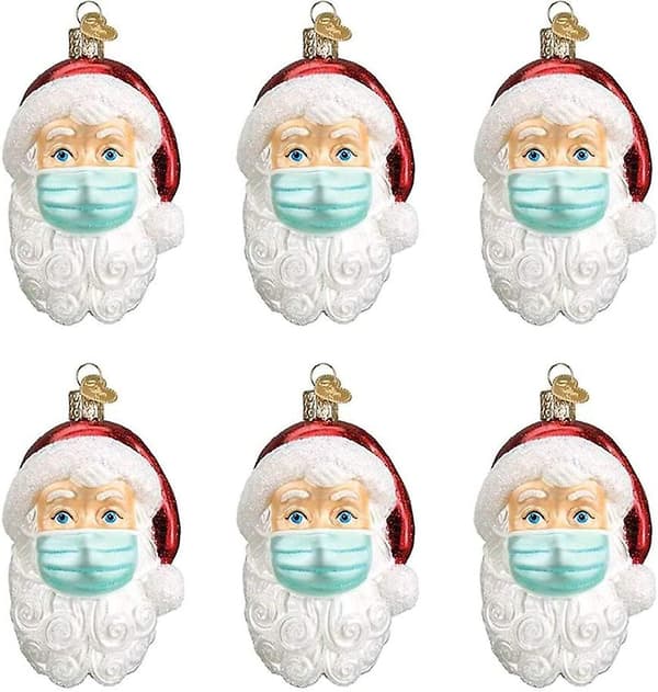 Hængende Julemand med Maske, Julepynt, Juletræ