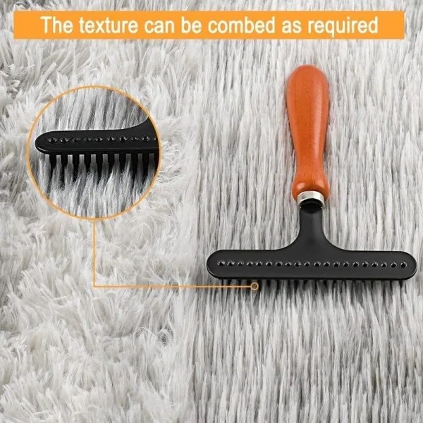 Matte Groomer Rake Matt Rake Shag Matt Rake