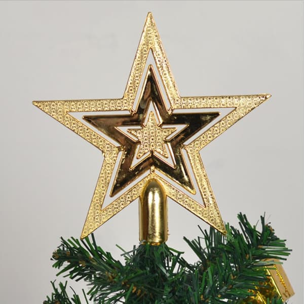 2 stk. Juletræstop pynt (20CM)