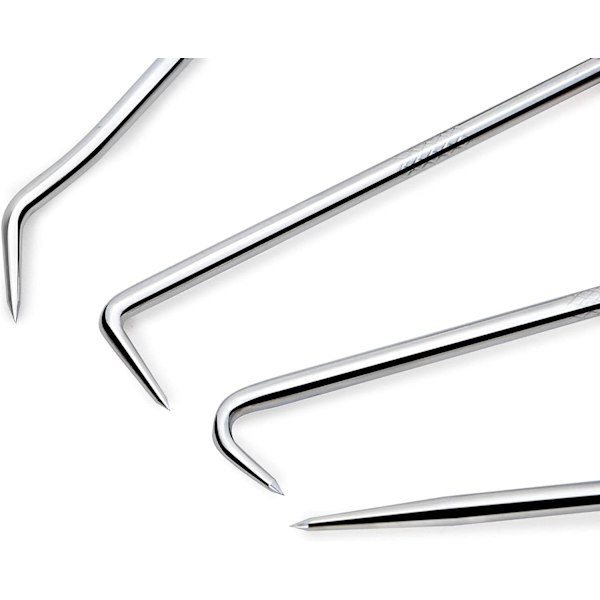 Precisionsats med krok och plock för bil | 4-delad handverktygssats