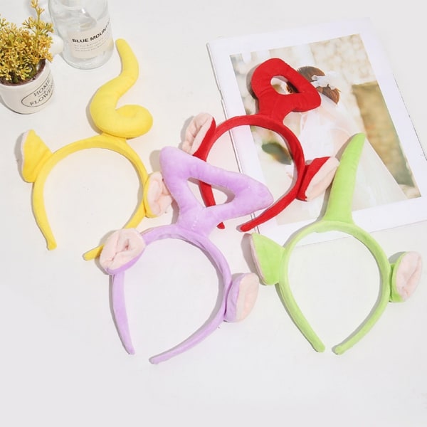 4 pieces of antenna baby headband funny three-dimensional headwea