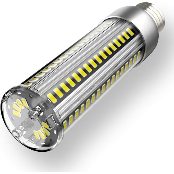 E27 LED Majslys Pære 25W Dagslys Hvid LED Pære 6000K 3000LM