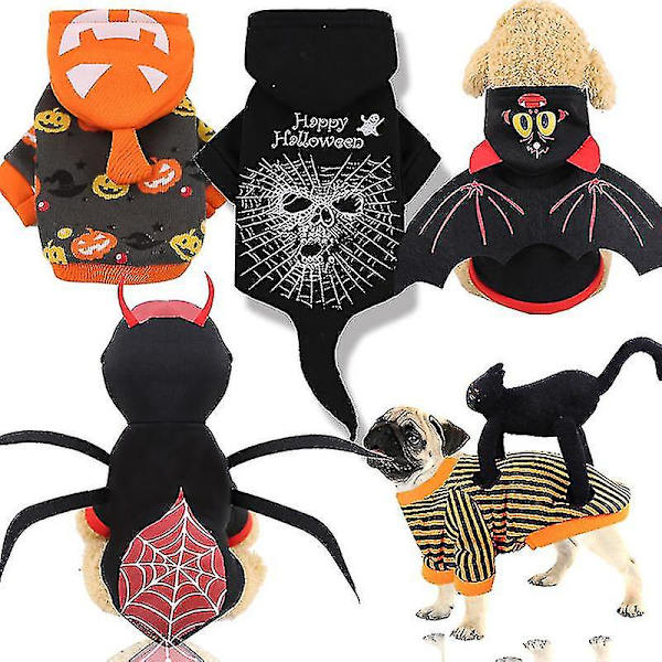 Husdjurskläder Mjuk Halloween Transfiguration Dogs Shirt Klassisk DXGHC