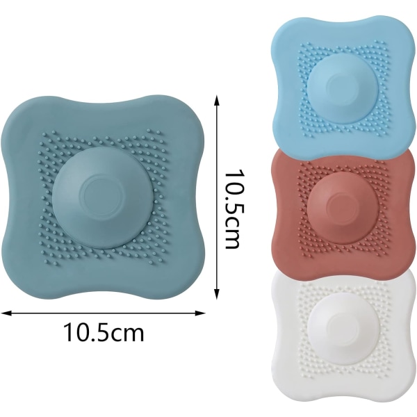 4 Køkkenvask Propper, Universal Silikon Badekar Prop Filter  DXGHC
