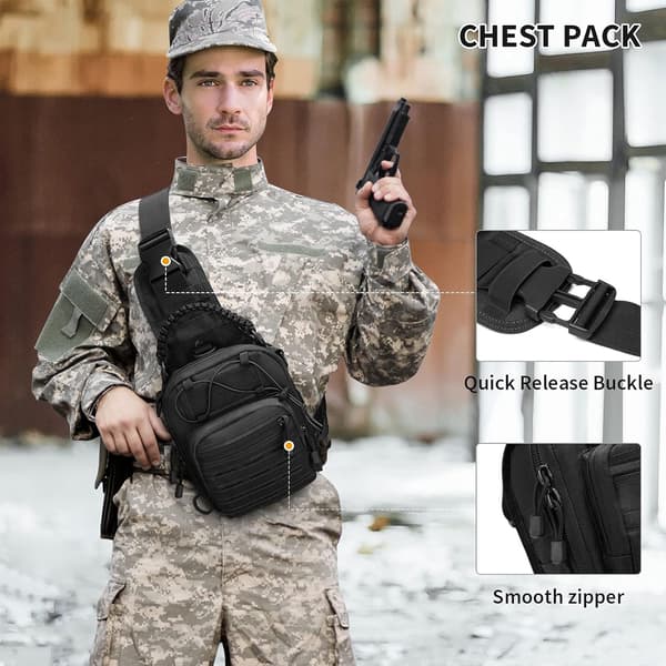 Skulderveske Militær Taktisk Molle Messenger Bag