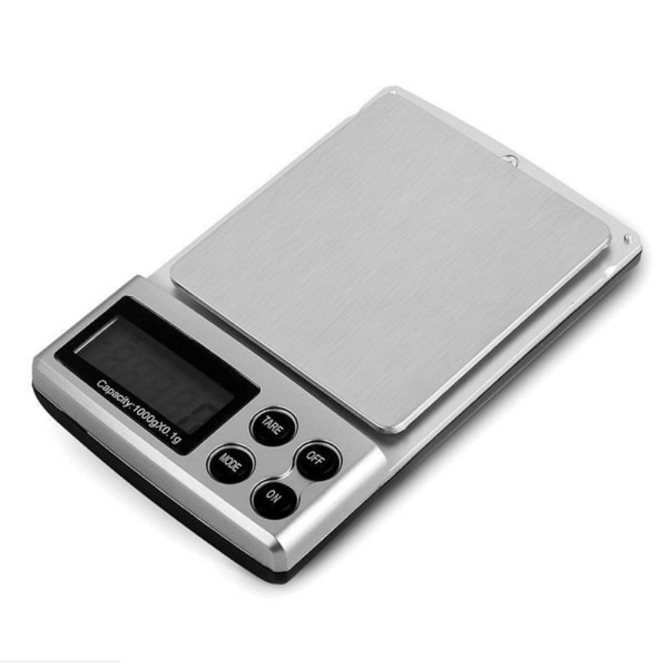 Liten Elektronisk Digital Vågskala 0.1-1000g Bärbar