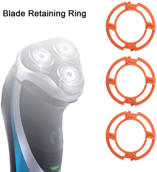 Pakke med 15 Orange Blade Retainer Ring Holder til
