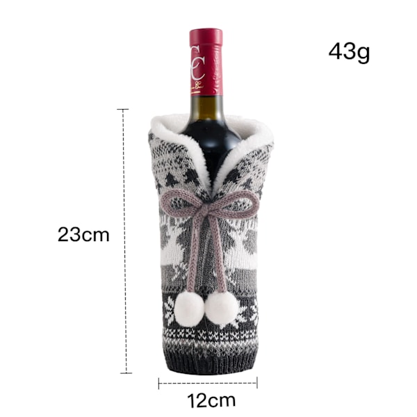 2022 nytt 2-pakks julesett for vin