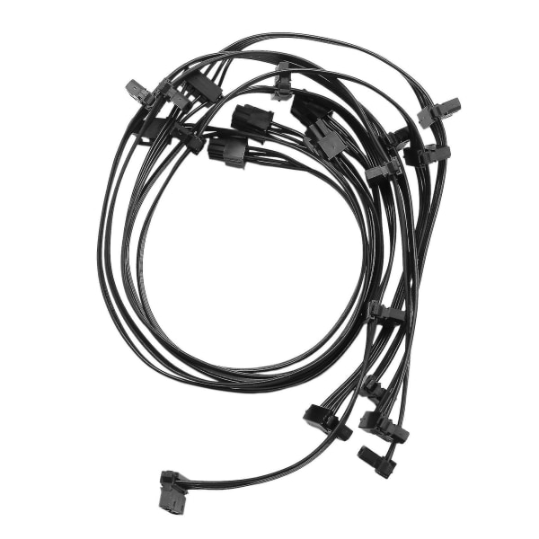 5 st st 6 stift 1 till 3 Molex Ide power Modulär DXGHC
