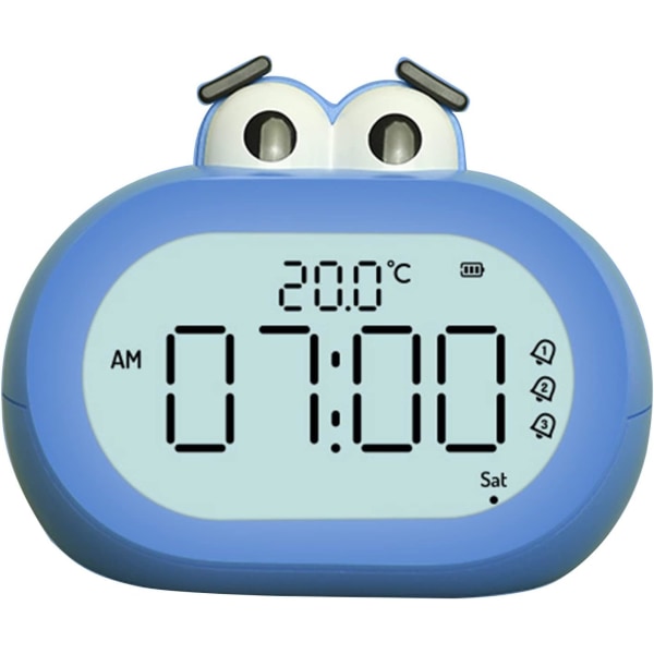 Nattlys Klokkeslett Timer for Skrivebord Digital Vekkerklokke Nedtelling DXGHC
