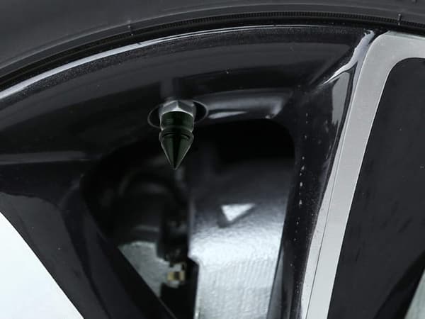 Metallventilkåpor Spik Däckfälgkåpa 4ps Aluminium Bil Luftdäck