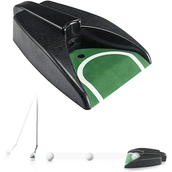 Golf Putting Matta, Automatisk Bollretur, Professionell Bärbar Mi