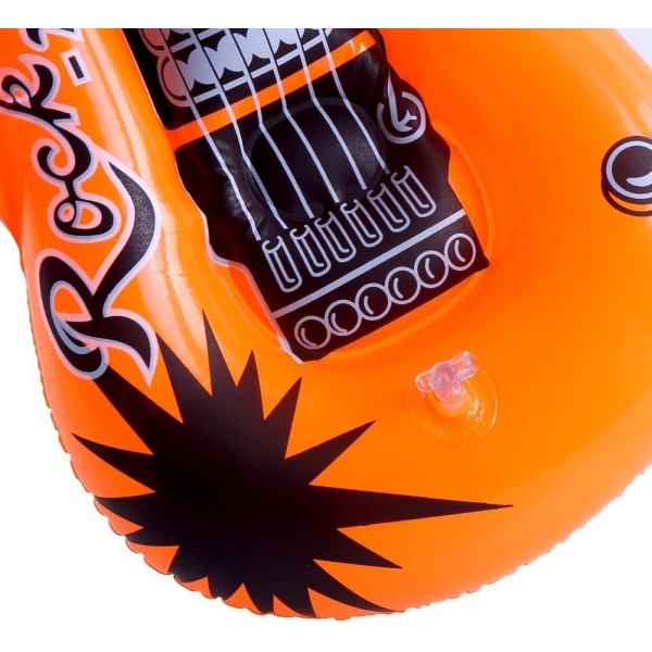 35 tums Rock Star uppblåsbar gitarr i olika färger för barn P