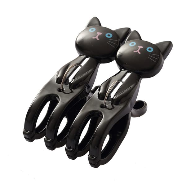 Clips Påseklämmor Kattformade Påseklämmor, 4 st Kattchipsklämmor för DXGHC