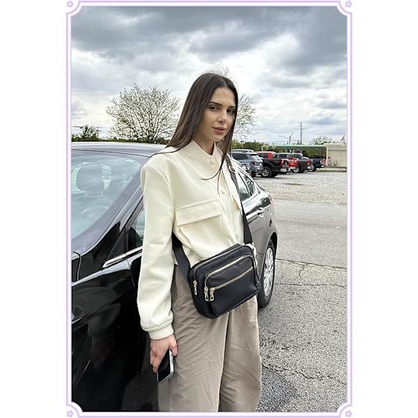Nylon Crossbody Tasker til Kvinder Punge og Håndtasker Kvinders Casual
