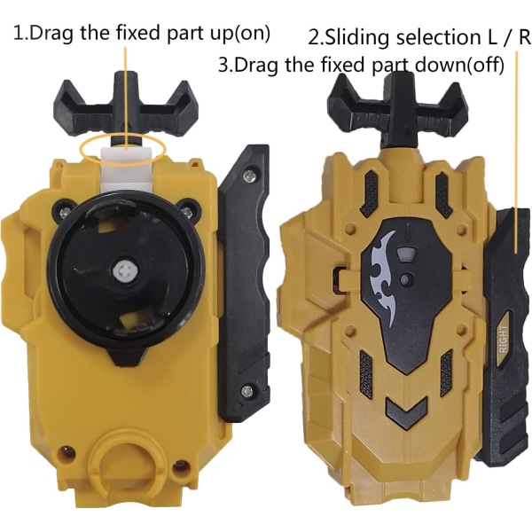 2-delt Burst Gyro Tilbehør Opgradering To-vejs Gyrator