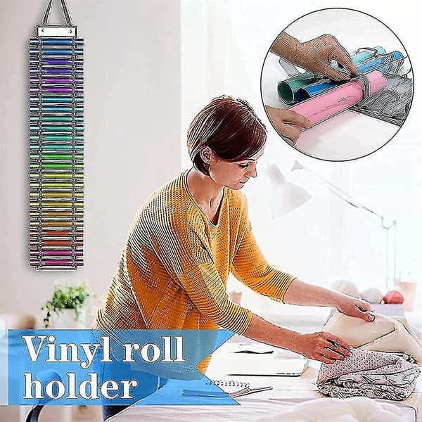 24 Håls Vinyl Roller Manager För Vinylark/Designritningar DXGHC