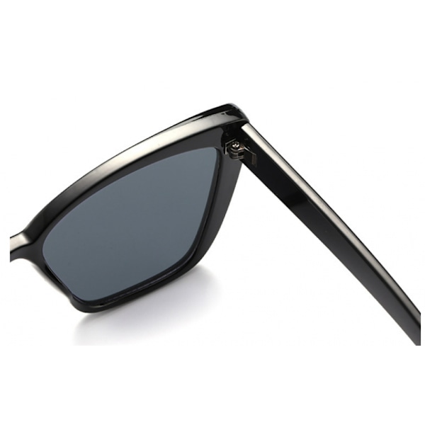 Trendy polariserte solbriller for kvinner Retro kvinner Oversized Square Cat Eye solbriller UV-beskyttelse,