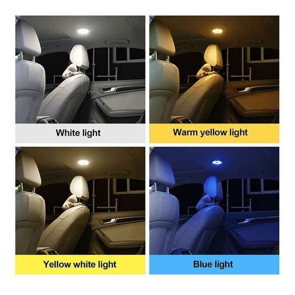 LED-lys for bilinteriør - Tak, taklampe, leselys, bagasjerom