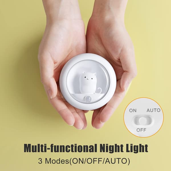 LED natlys med bevægelsessensor - lille LED natlys til