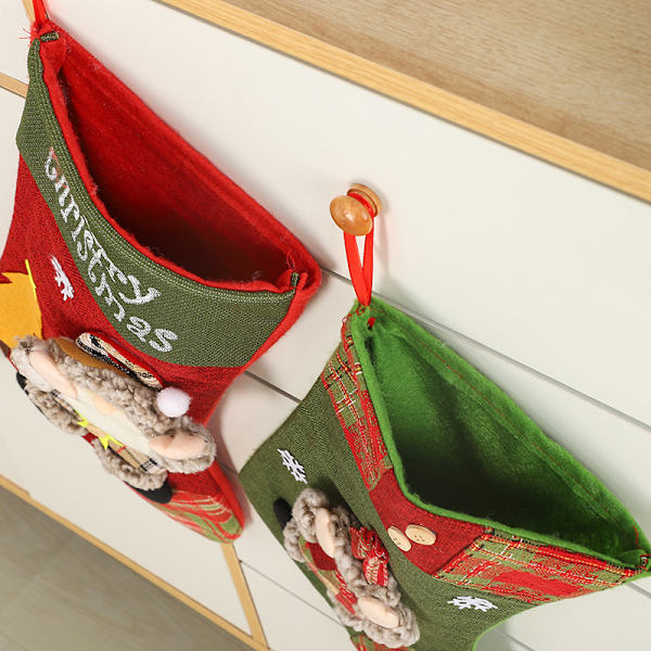 4 stycken juldekorationer, julgran för hemmet