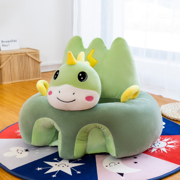 Sööt bebisoofa pehme kate, dinosaurus, soofatool beebile, beebi toetussoofa C