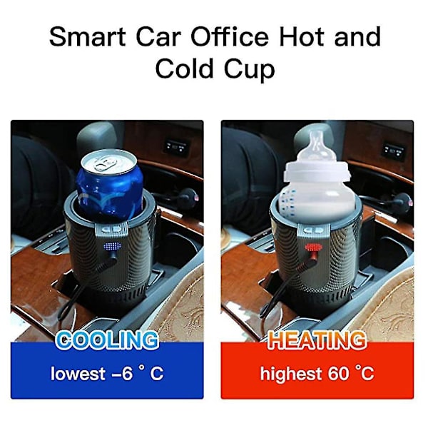 Cooler Warmer Car Cup 2 In 1 Hållare Smart Radiator Portable R DXGHC