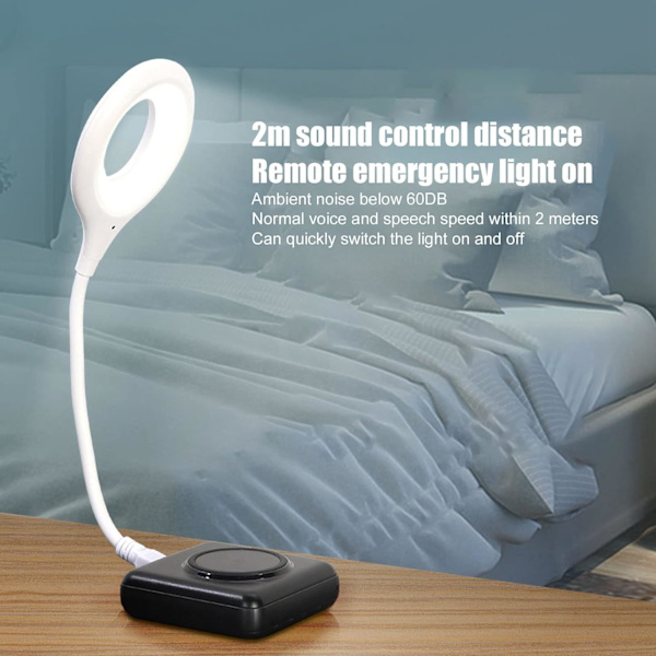Älykäs Äänivalo USB-Äänikäyttöinen Valo Äänikäyttöinen LED Mini Kannettava Piirretty Kissa Älykäs Ääni Yövalo