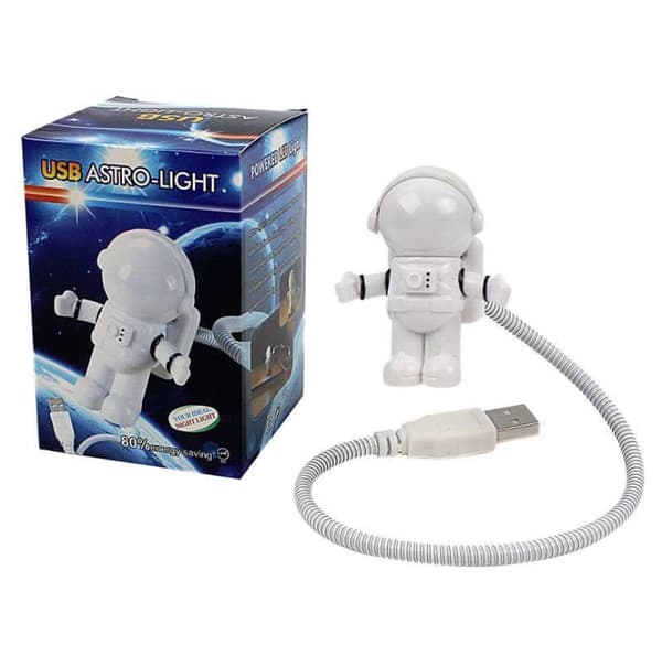 5v Lesebordslampe Astronaut USB Nattelys LED Astronau DXGHC