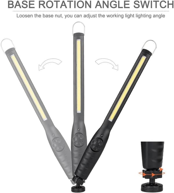 Nødlys for arbeid, USB-oppladbar nødinspeksjonslampe