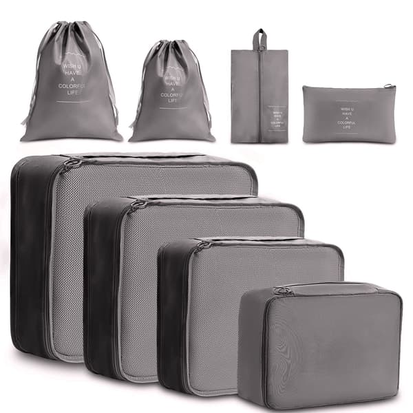 Packningskuber, 8-pack Reseväska Organiseringsset