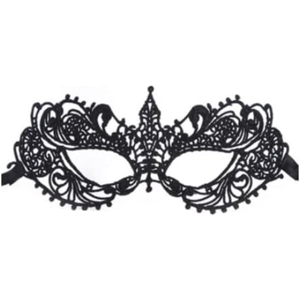 Party Lace Mask Halloween Half Face Styling ja seksikäs puku Par