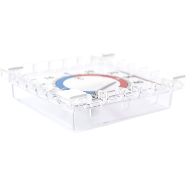 Bimetallisk fönstertermometer - Utomhus - Klistertermometer - Analog visning