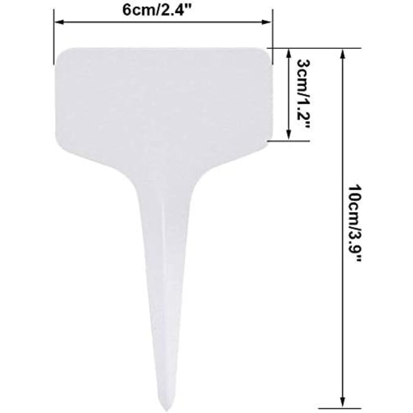 100 stk. Plante Etiketter, Frøplante Etiketter, Grøntsags Have Planti DXGHC