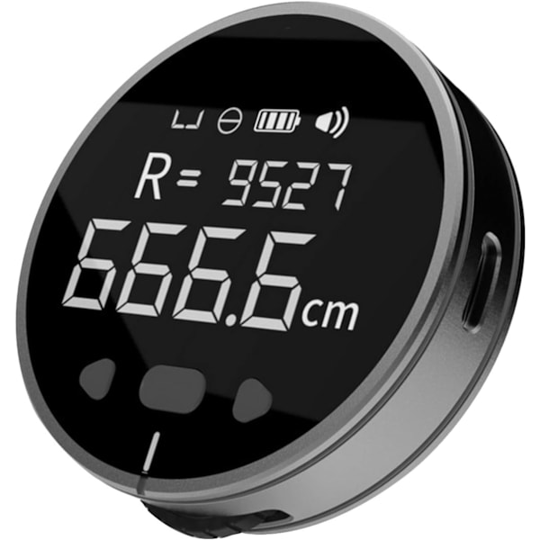 Elektroninen mittanauha Type-C digitaalinen LCD-näyttö, ladattava M