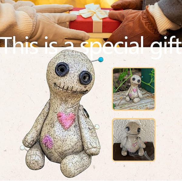 Voodoo-Dukke Røgelsebrænder Harpiks Røgelseholder Hjem Ornament Han