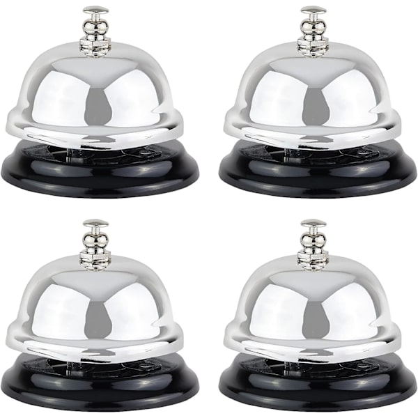 4-pack Mini Hotell Serviceklocka för Reception, Bellhop, Restaurang