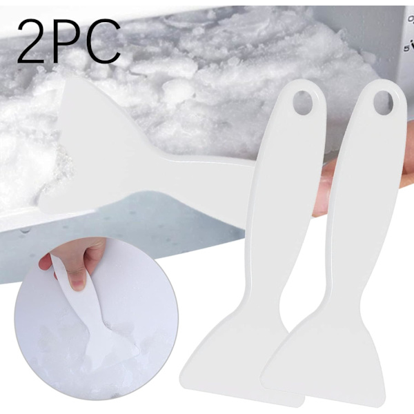 2-pack Kylskåpsavfrostningsskopa Defroster Kylskåp Frys Skrapa