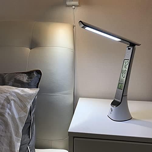 Kreativ sammenleggbar ny evighetskalender LCD-skjerm LED skrivebordslampe