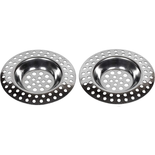 2x afløbsfilter ALL DRAINAGE 10g, hårafløbsfilter bruser rustfrit
